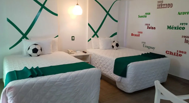 Habitación Estándar Hotel Medrano Temáticas and Business Rooms Aguascalientes