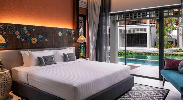 Двухместный номер с доступом к бассейну Deluxe Grand Mercure Khao Lak Bangsak