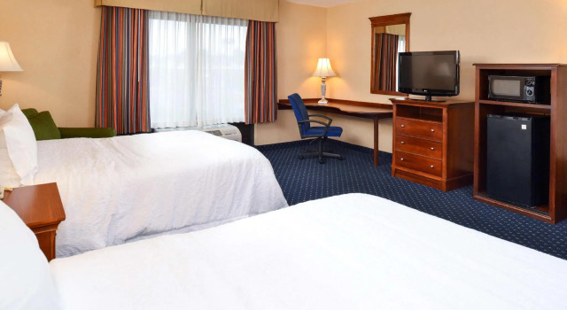 Четырёхместный номер Standard Hampton Inn and Suites Fredericksburg South