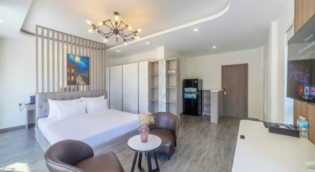 Двухместный номер Deluxe с балконом TP Dalat Hotel