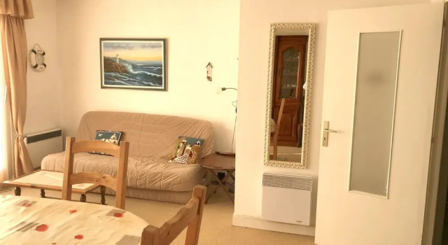 Apartment With 2 Bedrooms in Neufchâtel-hardelot, With Wonderful sea View, Furnished Balcony and Wifi - 1 m From the Beach, Book Lejlighed Neufchatel-Hardelot Opal Coast