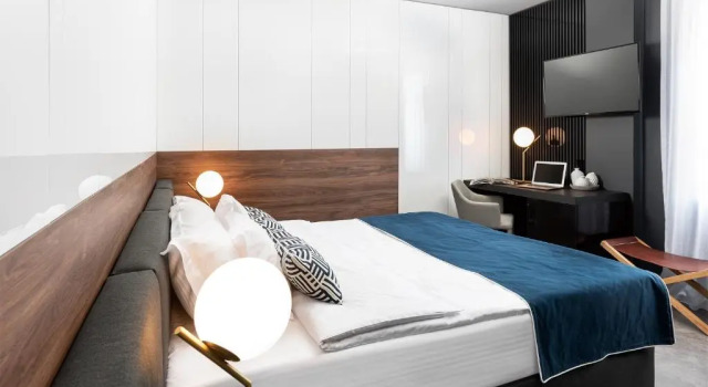 Standart çift kişilik oda Del Corso Hotel