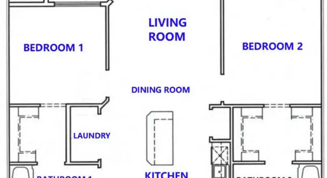 Апартаменты Deluxe Ultra-Luxury 2BR Downtown Condo