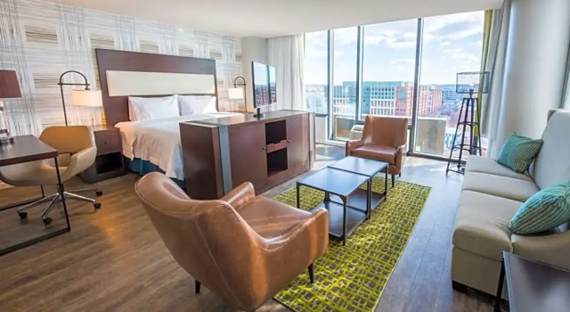 Двухместная студия Hampton Inn & Suites Washington, D.C. - Navy Yard