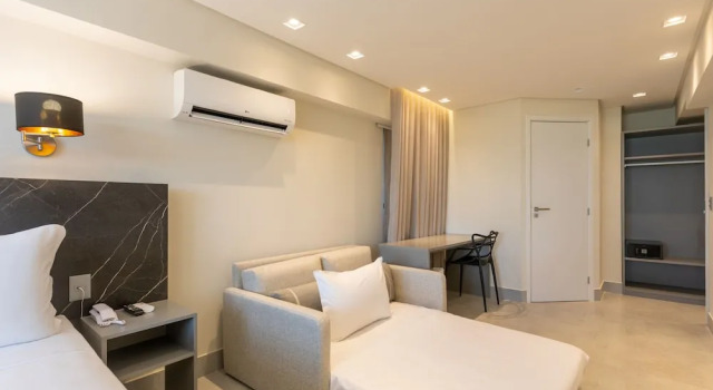 Трёхместный номер Superior Slaviero Hotel João Pessoa
