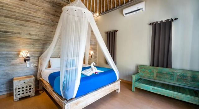 Семейный номер Standard с видом на море Song Lambung Beach Huts