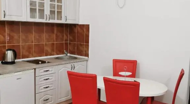 Апартаменты c 1 комнатой с балконом и с частичным видом на море Apartments Popovic