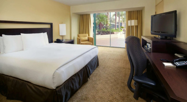 Двухместный номер Lanai Deck Hilton Anaheim