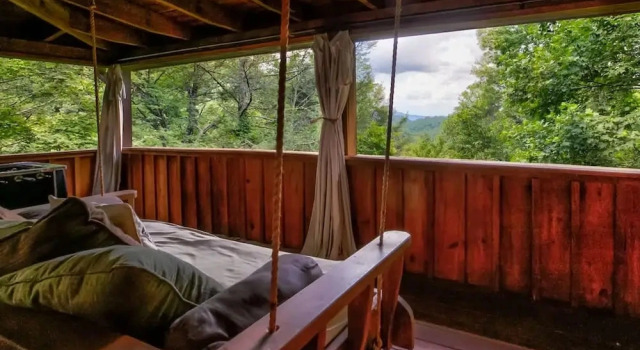 Коттедж Nice View Fireplace Hot Tub Porch Bed Private