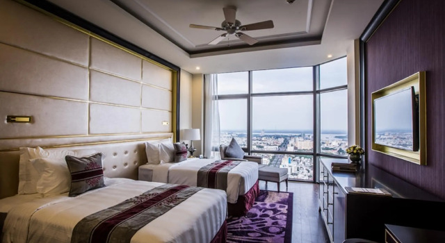 Двухместный номер Deluxe с видом на город Sheraton Can Tho