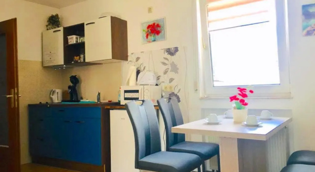 Ferienwohnung in Binger Stadtmitte mit Balkon
