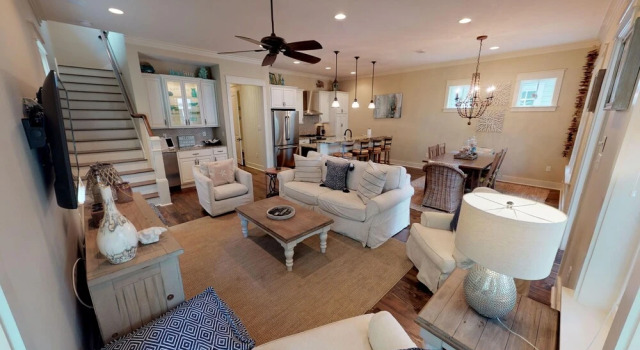 25 Half Moon Lane by Dune Vacation Rentals, Rezerwuj Hotel Hotele w Panhandle Florida z basenem, Basen