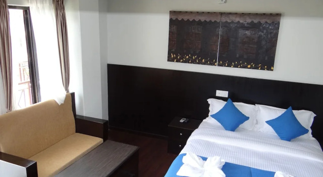 Двухместный номер Deluxe с видом на окрестности Hotel Swapnabagh