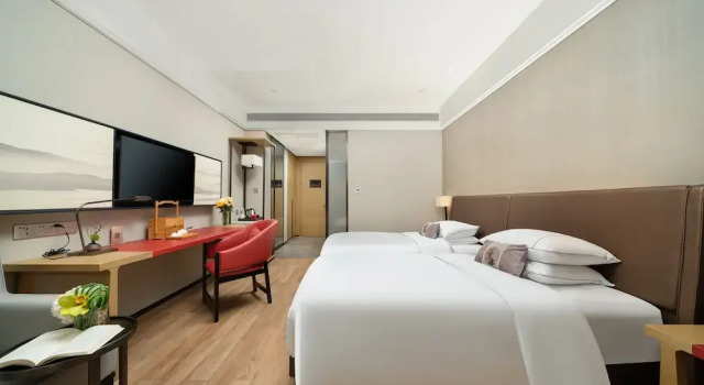 Двухместный номер Luxury с видом на город Echeng Hotel Nanning Jiangnan Wanda Baisha Avenue