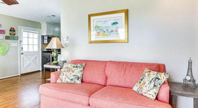 Walk to Beach: Galveston Home w/ Patio & Balcony!
