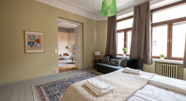 2ndhomes Modern & Spacious 3BR Apartment, Забронировать Апартаменты/квартира Хельсинки Большой Хельсинки, рядом с Парк Эспланады