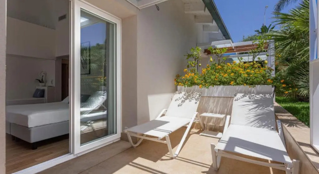 Двухместный номер Standard с балконом и с видом на море Calapetra Resort