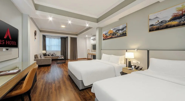 Семейный люкс A25 Premium Hotel - 12 Phố Huế