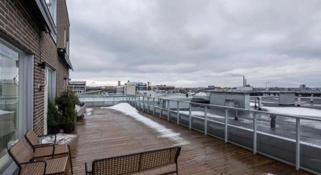 Апартаменты Stunning Rooftop Terrace Apartment in Helsinki!