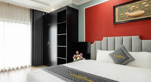 Номер Deluxe Kim Cuong Hotel