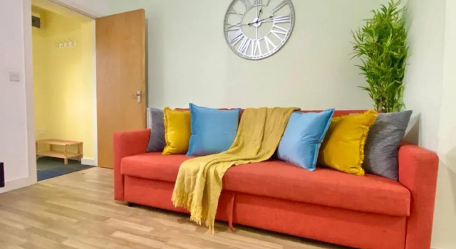Апартаменты Spacious 5 bed townhouse Manchester, Salford Qauys - Two Bedroom with Parking