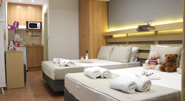 Номер Superior Ammos Beach Seaside Luxury Suites Hotel