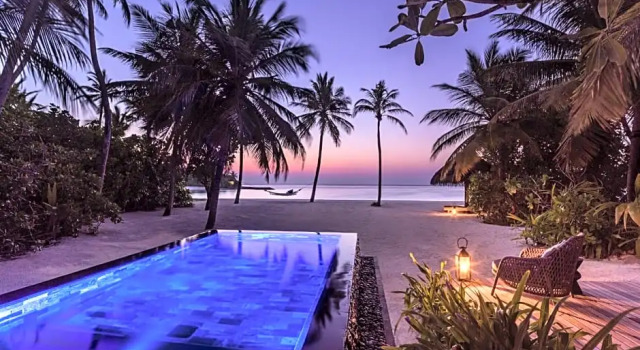 Двухместная вилла Beach One&Only Reethi Rah