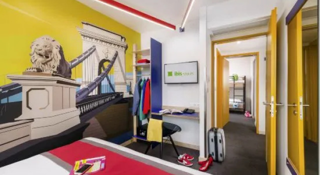 Семейный люкс ibis Styles Budapest Citywest