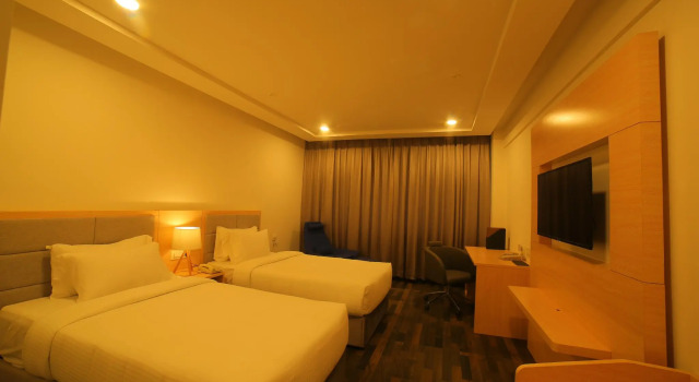 Номер Deluxe с видом на город Bay View Hotel Vizag