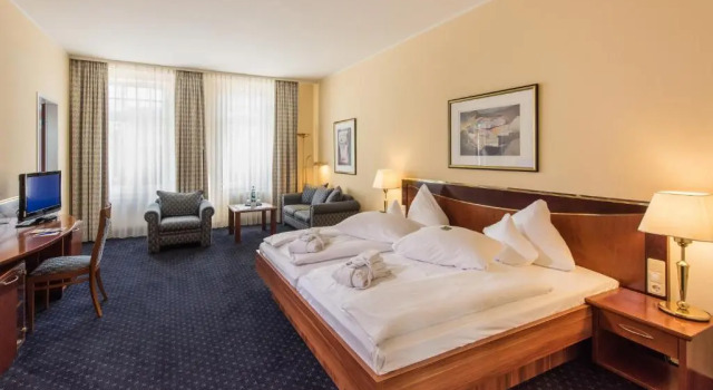 Двухместный номер Deluxe Göbel`s Hotel Quellenhof