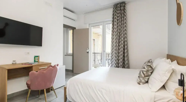 Номер Luxury Salvator Rosa Rooms -Terrazza - Metro Linea 1 & Self Check in