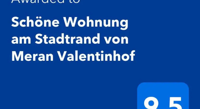 Schöne Wohnung am Stadtrand von Meran Valentinhof