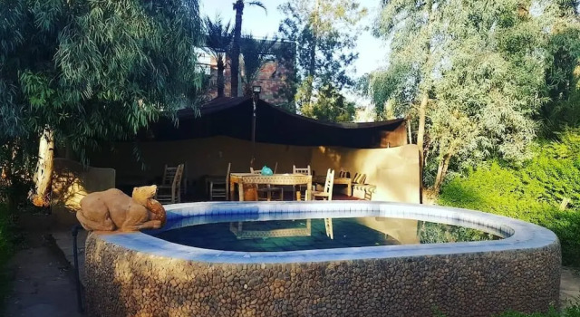 Camping Amasttou, Prenota Campeggio Hotel a Souss-Massa-Draa con piscina, Piscina