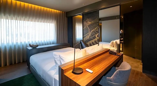 Двухместный люкс c 1 комнатой с видом на реку Hilton Porto Gaia