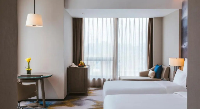 Трёхместный номер Superior с видом на город Pullman Fuzhou Tahoe