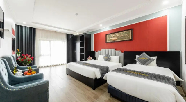 Семейный номер Deluxe Kim Cuong Hotel