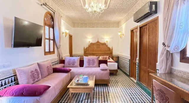 Люкс с видом на город Le Grand Alcazar - Riad