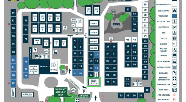 Студия BIG4 Bays Holiday Park