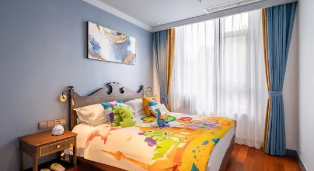 Семейный люкс Jiulong Bay Garden Rezen Hotel