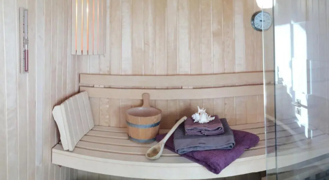 Villa Johanna in Sellin - Penthouse "Nautilus", Book Villa Hotels in Usedom with a Pool, Swimming Pool
