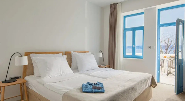 Двухместный номер Superior с балконом и с частичным видом на море Boutique Hotel Esplanade