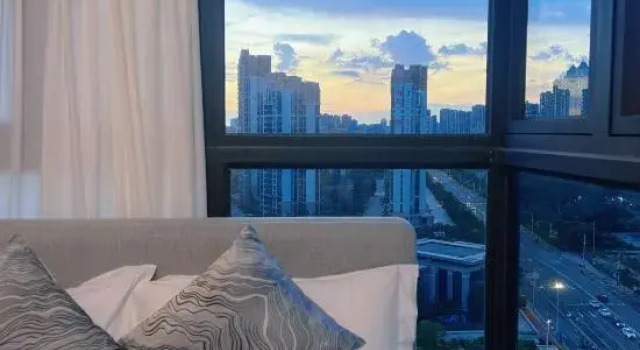 Люкс с 3 комнатами с видом на море BEIHAI North Sea Heart · Zome Air View 270 ° Super View Sea View Beach Service Apartment