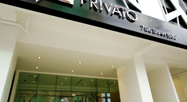 Кровать в общем номере Privato Ortigas