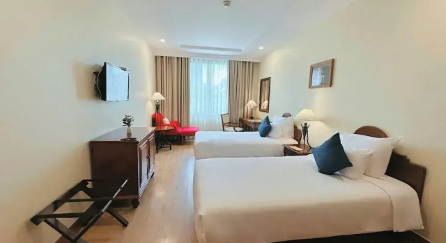 Двухместный номер Deluxe Hai Phong Harbour View Hotel