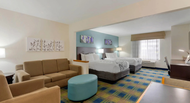 Четырёхместный люкс Sleep Inn & Suites Smyrna - Nashville Area