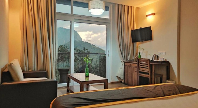 Двухместный люкс Executive с видом на горы Shola Crown Resort - Munnar