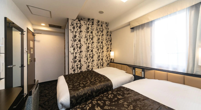 Двухместный номер APA Hotel Nambakita Shinsaibashi Ekimae