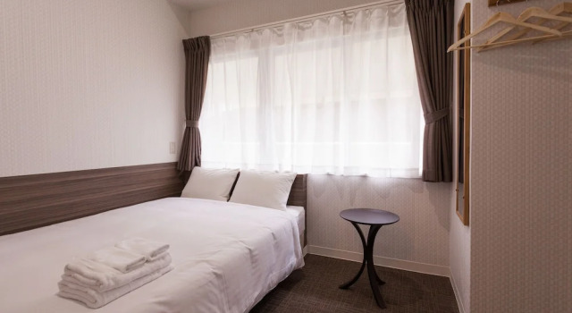 Двухместный номер Standard с балконом HOTEL THE CUBE Naha Kokusai Street