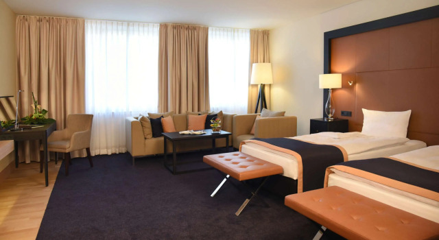 Двухместный номер Deluxe Steigenberger Hotel Bad Homburg