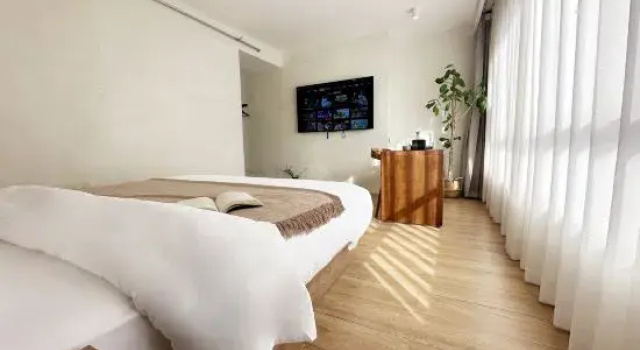 Двухместный семейный люкс Yuanjia Homestay (Jixiangcun Subway Station)